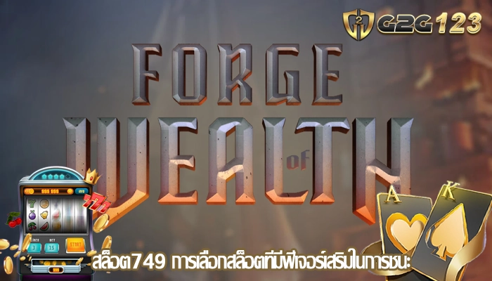 สล็อต749 การเลือกสล็อตที่มีฟีเจอร์เสริมในการชนะ