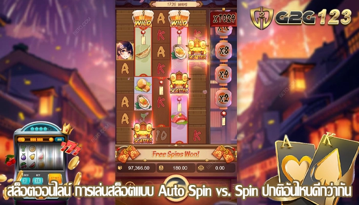 สล็อตออนไลน์ การเล่นสล็อตแบบ Auto Spin vs. Spin ปกติอันไหนดีกว่ากัน