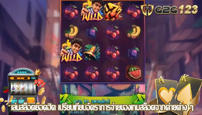 เล่นสล็อตยอดฮิต เปรียบเทียบอัตราการจ่ายของเกมสล็อตจากค่ายต่าง ๆ