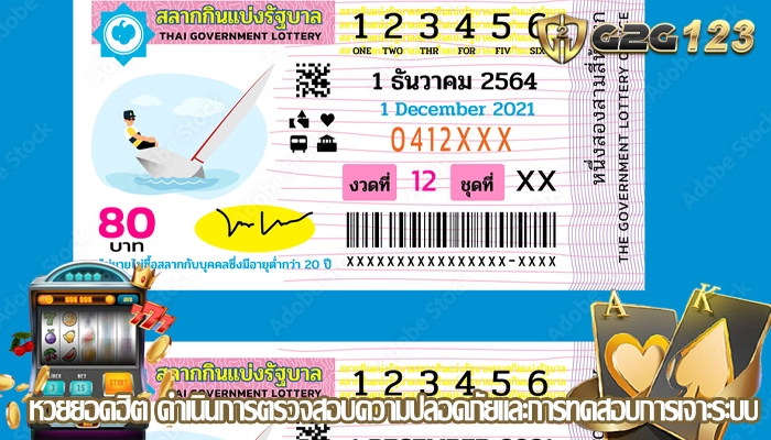 หวยยอดฮิต ดำเนินการตรวจสอบความปลอดภัยและการทดสอบการเจาะระบบ